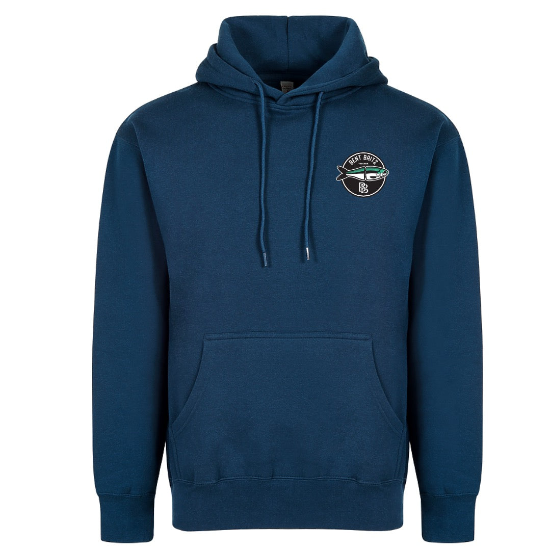 Bent Baitz Logo Hoodie NAVY