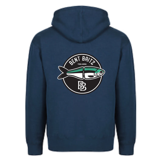 Bent Baitz Logo Hoodie NAVY