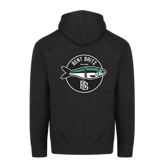 Bent Baitz Logo Hoodie BLACK